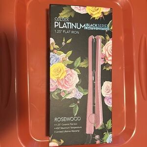 Brand new Cortex Platinum Black Series Limited Edition 1.25” Flat Iron